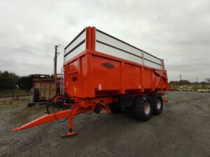 Benne agricole monocoque 2 essieux