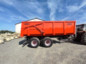 Benne agricole monocoque 2 essieux